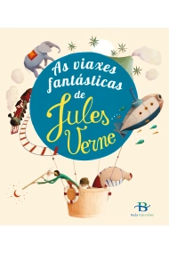 Cubierta de As viaxes fantásticas de Jules Verne