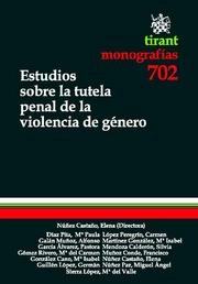 Cubierta de Estudios sobre la tutela penal de la violencia de género