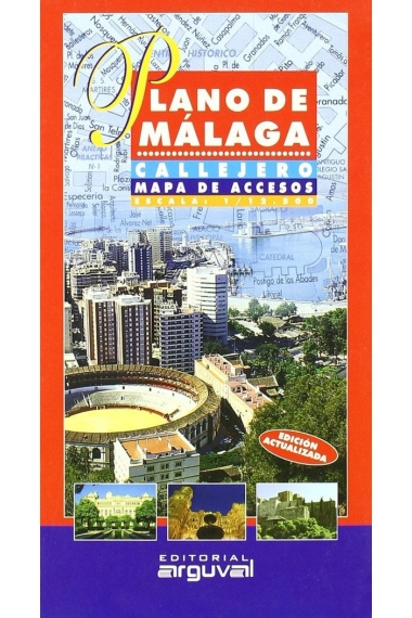 Cubierta de PLANO DE MÁLAGA — Aa. Vv. y Arguval