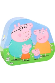 Cover von Peppa Pig puzzle familia