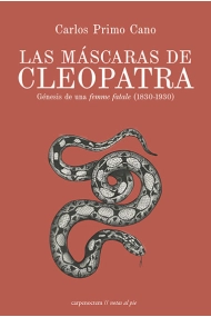 Cubierta de Las máscaras de Cleopatra