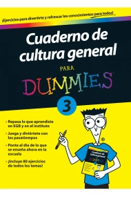Coberta de Cuaderno de cultura general para Dummies 3