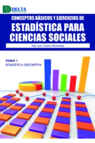Coberta de CONCEPTOS BÁSICOS Y EJERCICIOS DE ESTADÍSTICA PARA CIENCIAS SOCIALES