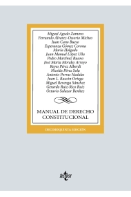 Cubierta de Manual de Derecho Constitucional