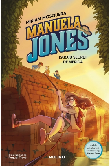 Cubierta de Manuela Jones (edició en català) 4 - Larxiu secret de Mèrida — Miriam Mosquera y Myriam Seco Álvarez
