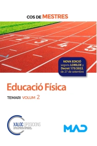 Cover von Cos de Mestres. Educació Física. Temari volum 2