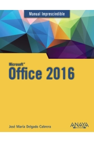 Cubierta de Office 2016