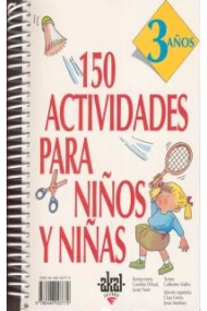 Cover von 150 actividades para niños y niñas de 3 años