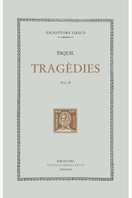 Cubierta de Tragèdies, vol. II: Els set contra Tebes. Prometeu encadenat