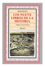 Cubierta de Los nueve libros de la historia. (Trad de P. Bartolomé Pou). 2 Vols