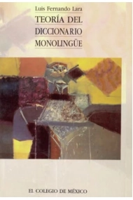 Cover von Teoría del diccionario monolingüe