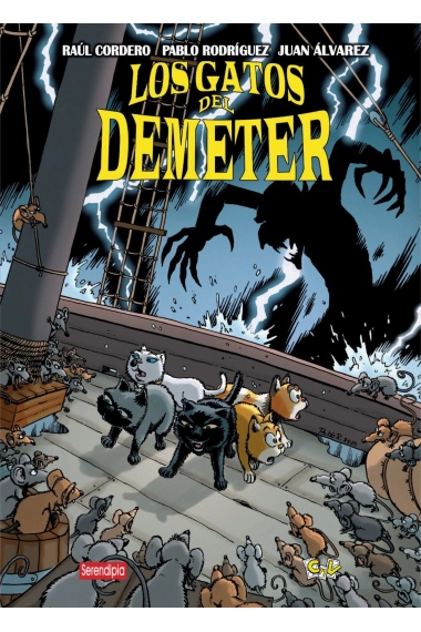 Cubierta de LOS GATOS DEL DEMETER — Raúl Cordero