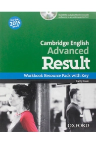 Cubierta de Certificate in Advanced English Result Workbook With Answer Key+CD-R Pack Exam 2015