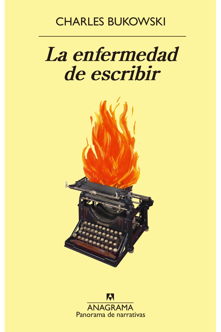 Cover von La enfermedad de escribir — Charles Bukowski