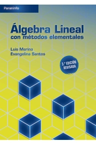 Coberta de Álgebra lineal con métodos elementales. 3a. Edición