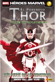 Cubierta de EL PODEROSO THOR: VIAJE AL MISTERIO 04 MAS FUERTE QUE LOS MONSTRUOS