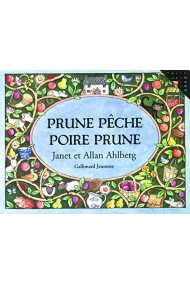 Cubierta de Prune pêche poire prune
