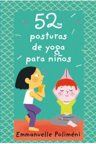 Coberta de 52 posturas de yoga para niños