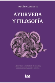 Cubierta de Ayurveda y filosofía
