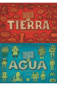 Cubierta de Debajo de la tierra, debajo del agua