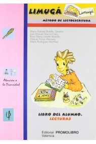 Cubierta de LIMUGÁ. Método de lectoescritura. Libro del alumno. Lecturas.