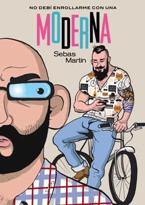 Cubierta de No debí enrollarme con una moderna — Sebas Martín