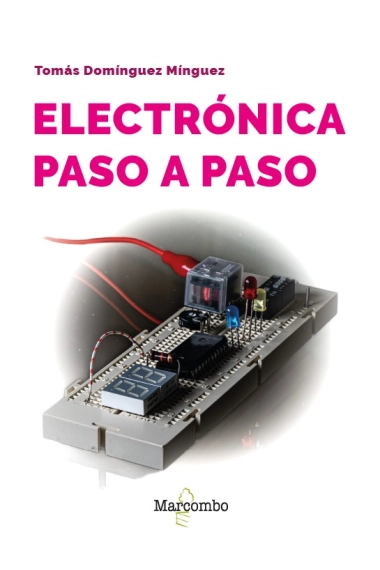Cubierta de Electrónica paso a paso — Tomás Domínguez Mínguez