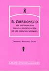 Coberta de El cuestionario un instrumento para la investigación de las ciencias sociales