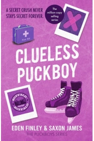 Coberta de Clueless Puckboy A Forbidden Coach Player, Age Gap, Ice Hockey Romance