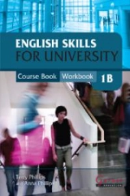 Cover von ENGLISH SKILLS FOR UNIVERSITY LEVEL 1B COURSE&WORBOOK +3CD