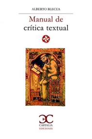 Coberta de Manual de crítica textual