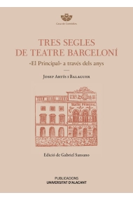 Cubierta de Tres segles de teatre barceloní