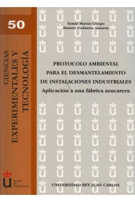 Coberta de Protocolo ambiental para el desmantelamiento de instalaciones industriales
