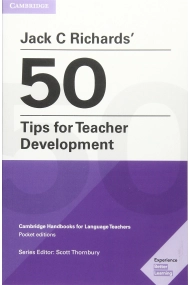 Cubierta de Jack C Richards' 50 Tips for Teacher Development (Cambridge Handbooks for Language Teachers)