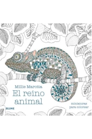 Cubierta de Reino animal. Miniaturas par colorear