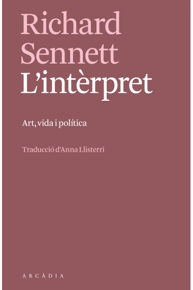 Cubierta de L'INTÈRPRET — Richard Sennett