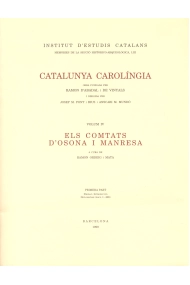 Cover von Catalunya carolingia. Volum 4. Primera part