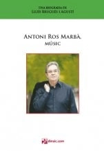 Cubierta de Antoni Ros Marbà, músic — Lluís Brugués i Agustí