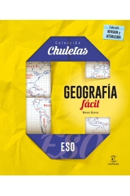 Cubierta de Geografía fácil para la ESO