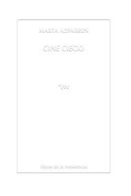 Cubierta de Cine ciego