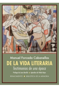 Cubierta de De la vida literaria
