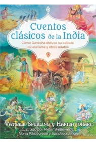 Coberta de Cuentos clásicos de la India: Cómo Ganesha obtuvo su cabeza de elefante y otros relatos