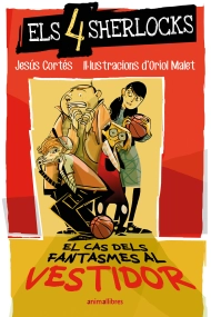 Cubierta de Els 4 Sherlocks 3. El cas dels fantasmes al vestidor