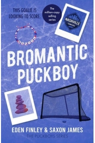 Coberta de Bromantic Puckboy A Spicy, Same Team, Friends with Benefits Ice Hockey Romance