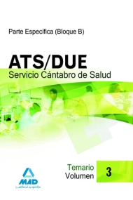 Cover von Ats/due del servicio cántabro de salud. Temario volumen iii
