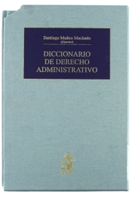 Coberta de Diccionario de Derecho Administrativo