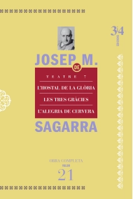 Cubierta de Teatre 7. L'hostal de la glòria, Les tres gràcies, L'alegria de Cervera