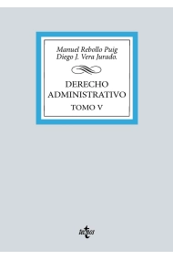 Cubierta de Derecho Administrativo. Tomo V