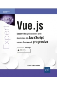 Cover von Vue.js. Desarrolle aplicaciones web modernas en JavaScript