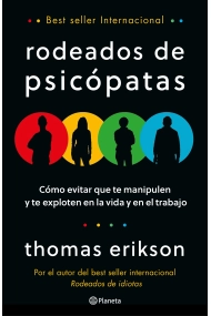 Cover of Rodeados de psicópatas